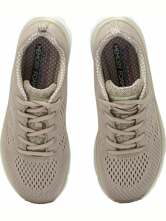 Statement Piece Damen Anatomisch Sneakers Beige