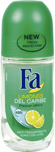 Fa Limons Del Caribe Αποσμητικό 48h σε Roll-On 50ml
