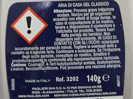 Felce Azzurra Αρωματικό Τζελ με Άρωμα Classico 140gr