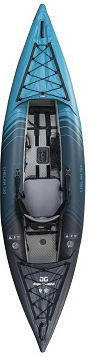 Aquaglide Chelan 120 Sit in Sea Kayak 1 Person Blue 584121104