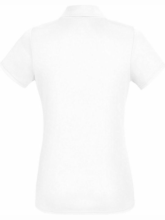 Fruit of the Loom Ladies Performance Women's Short Sleeve Promotional Blouse White