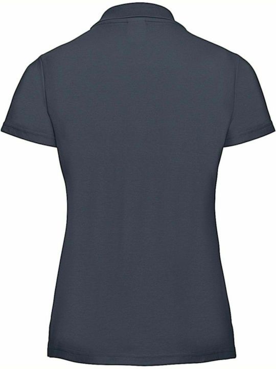 Russell Europe Women's Short Sleeve Promotional Blouse Navy Blue