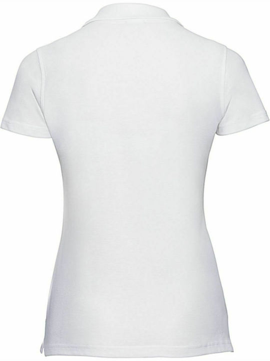 Russell Europe Men's Short Sleeve Promotional Blouse White