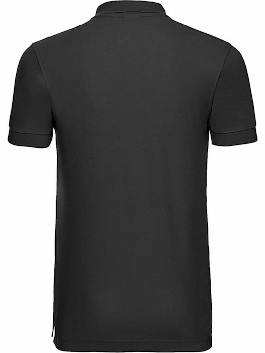 Russell Europe Men's Short Sleeve Promotional Blouse Black