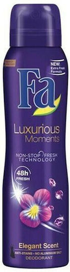 Fa Luxurious Moments Αποσμητικό 48h σε Spray Χωρίς Αλουμίνιο 150ml