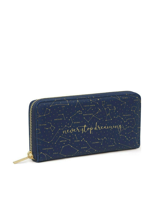 Large Women's Wallet Classic Blue