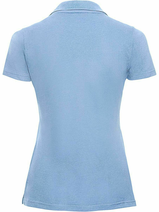 Russell Europe Men's Short Sleeve Promotional Blouse Light Blue