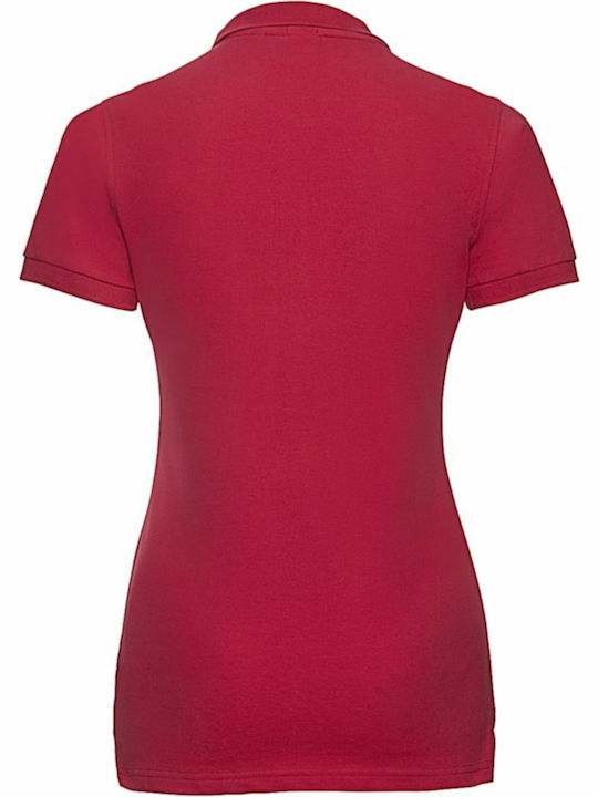 Russell Europe Γυναικείο Διαφημιστικό T-shirt Κοντομάνικο Classic Red