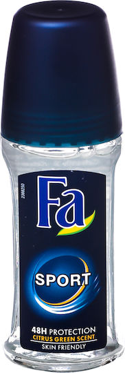 Fa Sport Energizing Fresh 48h Αποσμητικό 48h σε Roll-On 50ml