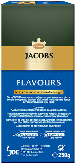 Jacobs Καφές Φίλτρου Arabica Flavours Hazelnut Αλεσμένος 250gr