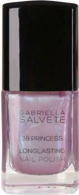 Gabriella Salvete Long Lasting Glazed / Pearl Βερνίκι Νυχιών Μακράς Διαρκείας 38 Princess 11ml