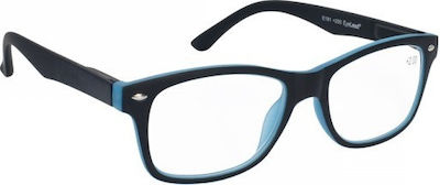 Eyelead E191 Reading Glasses +2.50 Black/Blue E191 E 191