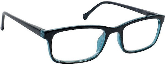 Eyelead E143 Ανδρικά Γυαλιά Πρεσβυωπίας +2.75 Black/Blue E 143