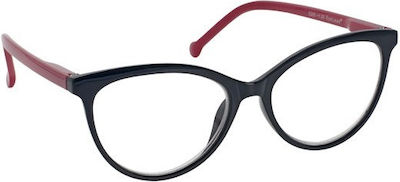 Eyelead Ε200 Women's Reading Glasses +3.00 in Black color Ε200 Ε 200