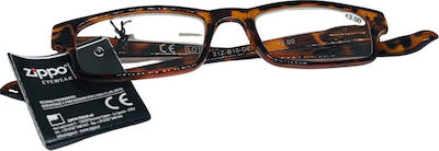 Zippo Reading Glasses +3.00 Leopard 31Z-B10-DEM300