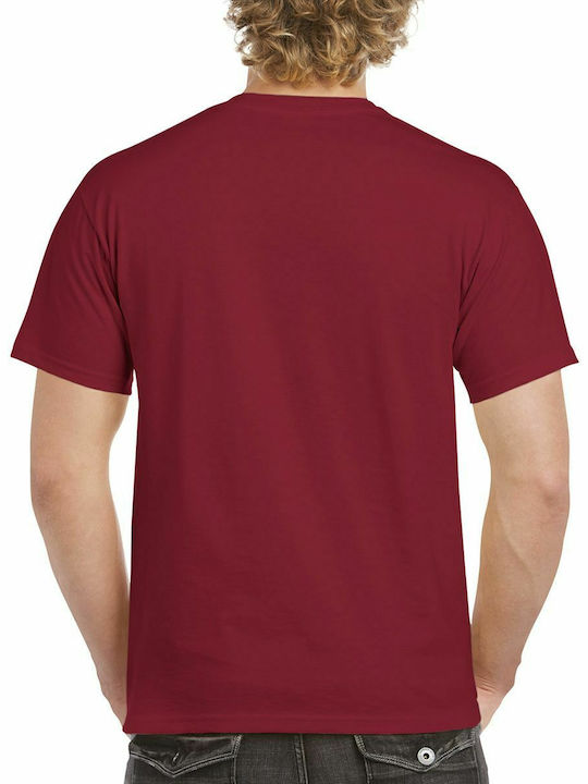 Gildan Ανδρικό Διαφημιστικό T-shirt Κοντομάνικο σε Χρώμα