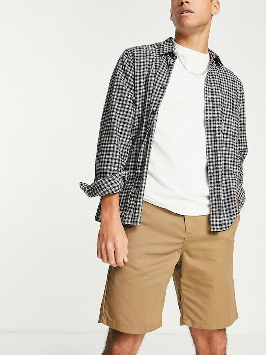 Mn Authentic Ανδρική Βερμούδα Chino Camel