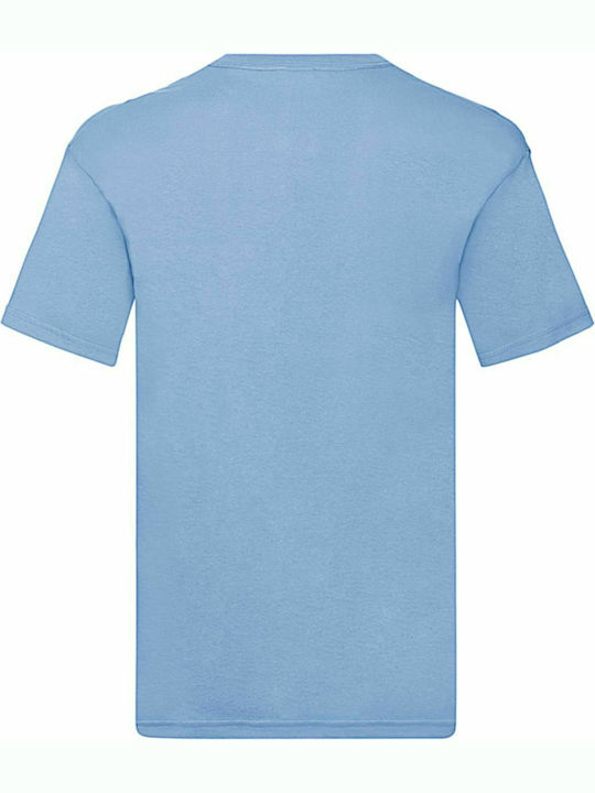 Fruit of the Loom Original T Men's Short Sleeve Promotional T-Shirt Sky Blue