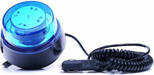 WAS Car Beacon LED 12 / 24V Waterproof with Blue Lighting