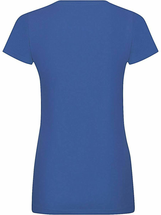 Fruit of the Loom Sofspun T Women's Short Sleeve Promotional T-Shirt Royal