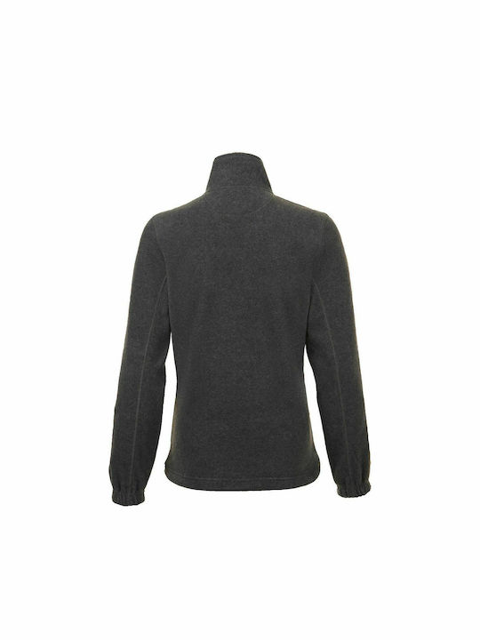 Sol's North Women's Long Sleeve Promotional Cardigan Grey Melange