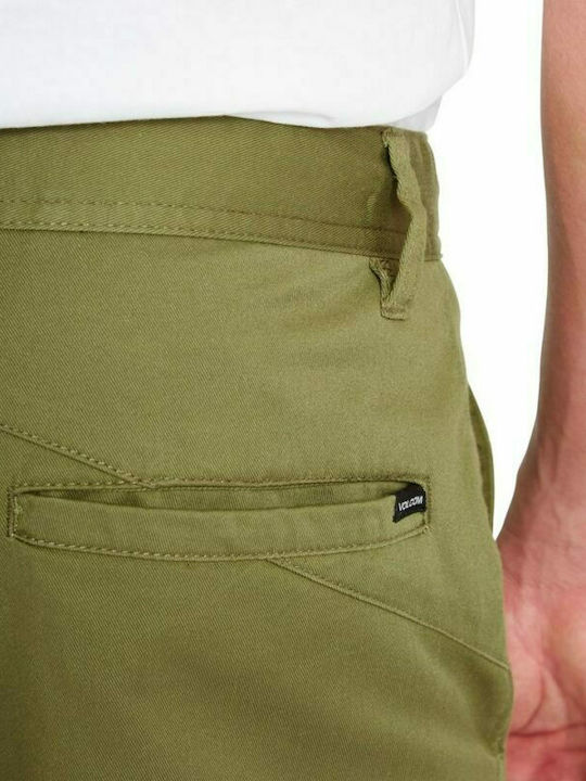 Frickin Modern Stretch Herrenshorts Chino Grün