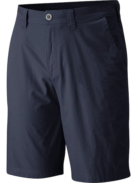Washed Out Men's Shorts Chino Navy Blue