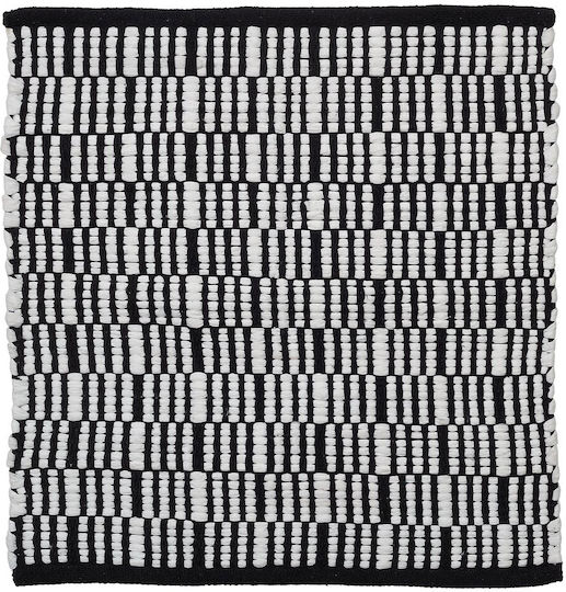 Sealskin Covoraș de Baie Bumbac Bandra 800106 Negru 60x60buc