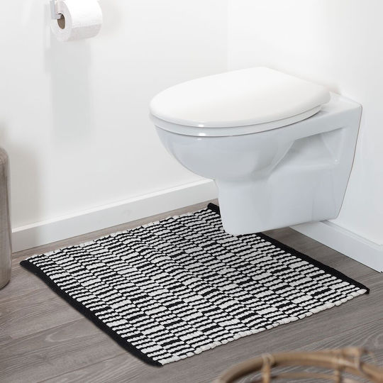 Sealskin Covoraș de Baie Bumbac Bandra 800106 Negru 60x60buc