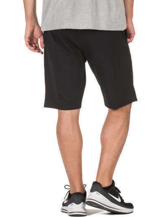 Body Action Men's Sports Monochrome Shorts Black