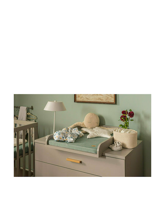 Polihome Hard Changing Pad Lounge made of Wood Grey for Bed 78x59cm