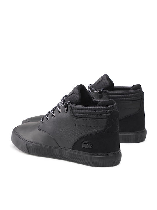 Leder Schwarz Herrenstiefel