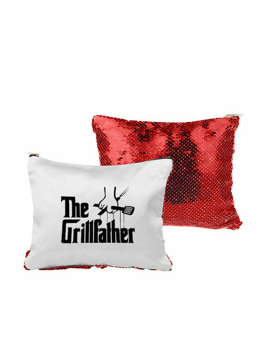 The Grillfather, Sequin sequin purse (Sequin) Red