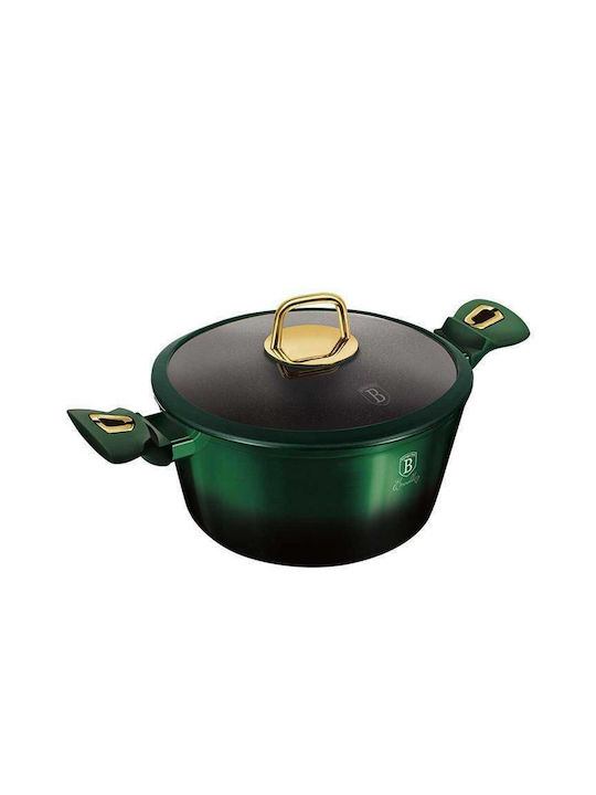 Berlinger Haus Emerald Collection Set de vase de gătit din aluminiu Emerald Collection cu strat de piatră 12buc