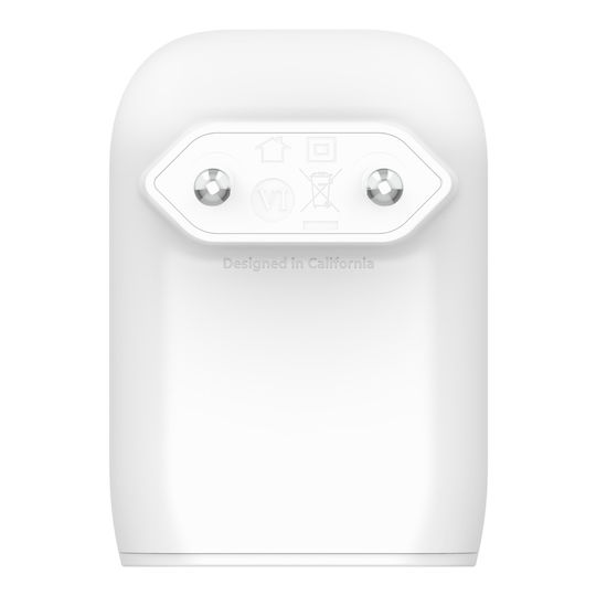 Belkin Φορτιστής Χωρίς Καλώδιο με Θύρα USB-A και Θύρα USB-C 32W Λευκός (Boost Charge Dual)