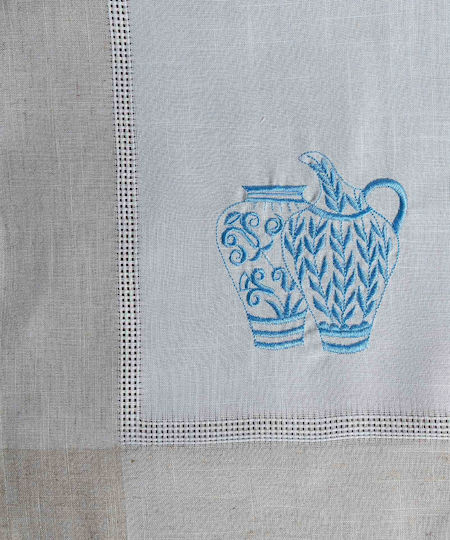 Silk Fashion Platzdeckchen Stoff Beige 35x50cm 12Stück