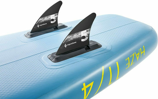 Aquatone Haze Φουσκωτή Σανίδα SUP με Μήκος 3.45m Μπλε