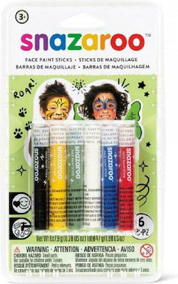 Carnival Face Painting Multicolour 6pcs