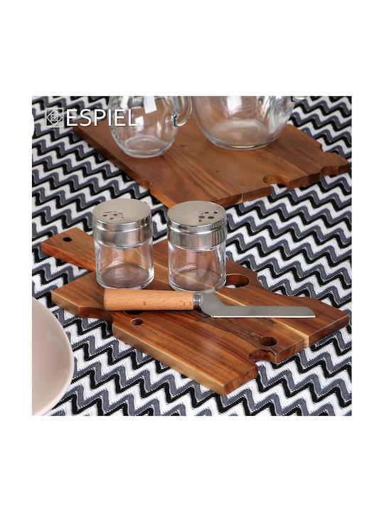Espiel Basic 6,8x5,4cm Σετ Αλατοπίπερο Γυάλινο 2τμχ