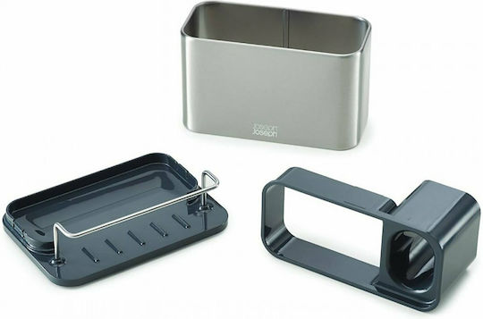 Joseph Joseph Kitchen Sink Organizer Metal Silver 18x12.5x12.8cm