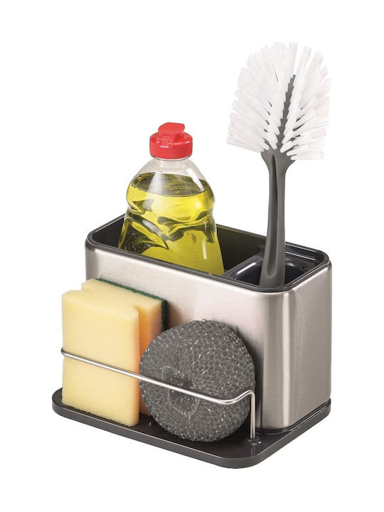 Joseph Joseph Kitchen Sink Organizer Metal Silver 18x12.5x12.8cm