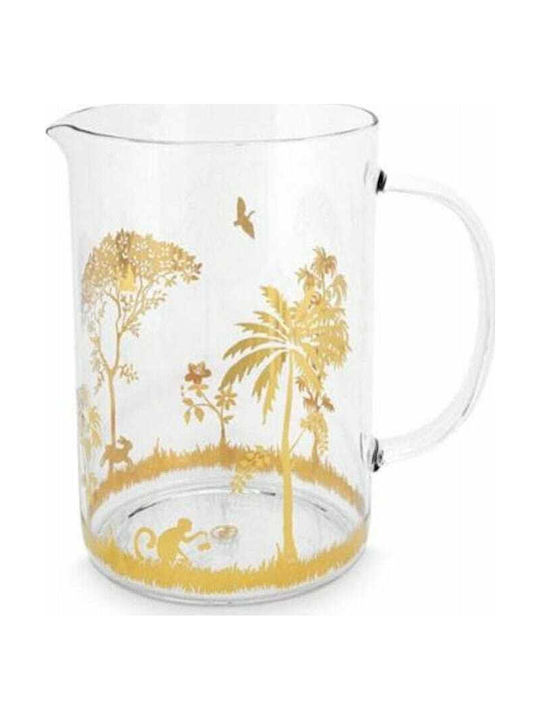 PiP Studio La Majorelle Glass Jug Gold 1600ml