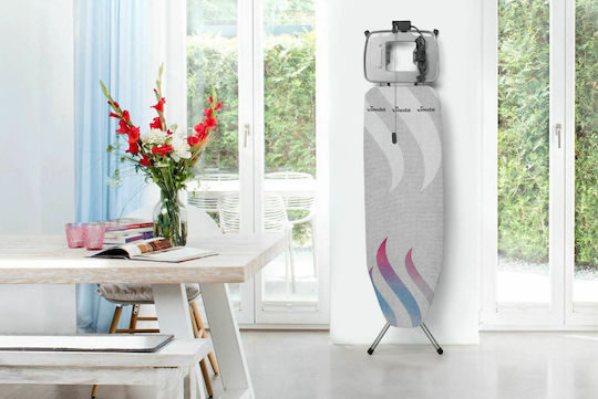 Vileda Vileda Reflect Plus M Bügelbrett Für Dampfbügeleisen Zusammenklappbar Graue 120x38cm