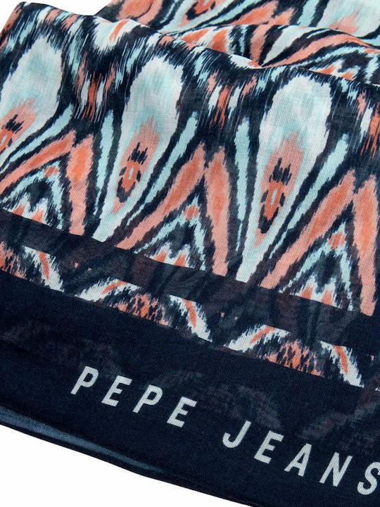 Pepe Jeans Γυναικείο Φουλάρι Navy Μπλε