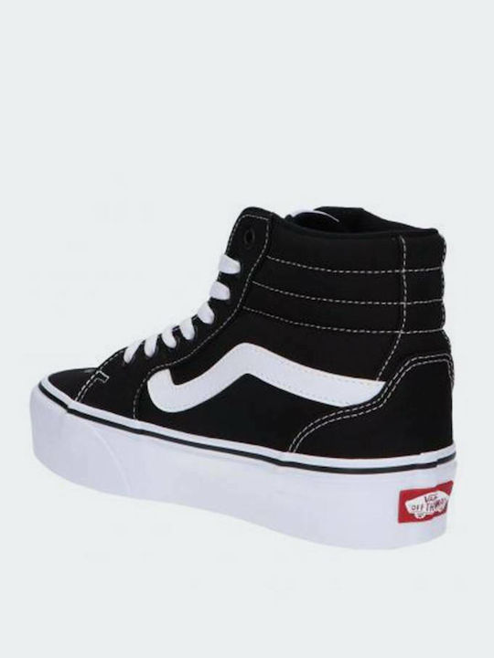 Filmore Hi Platform Γυναικεία Flatforms Μποτάκια Μαύρα