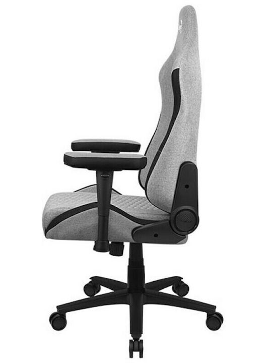 Aerocool Crown AeroWeave Геймърски стол с регулируеми подлакътници Ash Grey