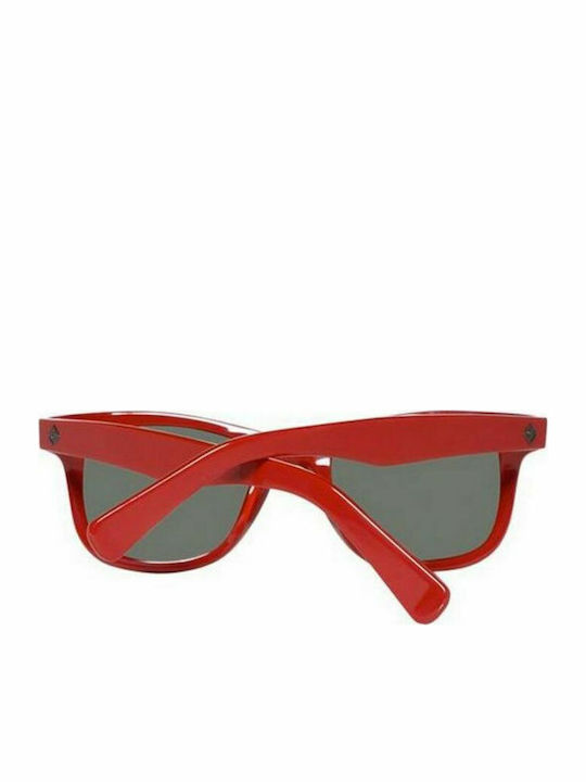 Gant Women's Sunglasses with Red Plastic Frame and Gray Lens RD3P