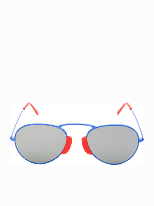 L.G.R. Agadir Sonnenbrillen Blau mit Metall Gestell L.G.R. Agadir Sonnenbrillen Blau mit Metall Gestell