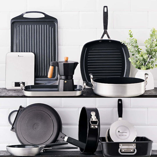 MasterPro Smart Sautieren aus Aluminium mit Keramikbeschichtung 28cm