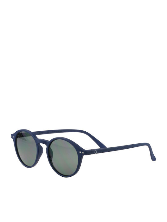 Izipizi D Sun Sunglasses with Navy Blue Plastic Frame